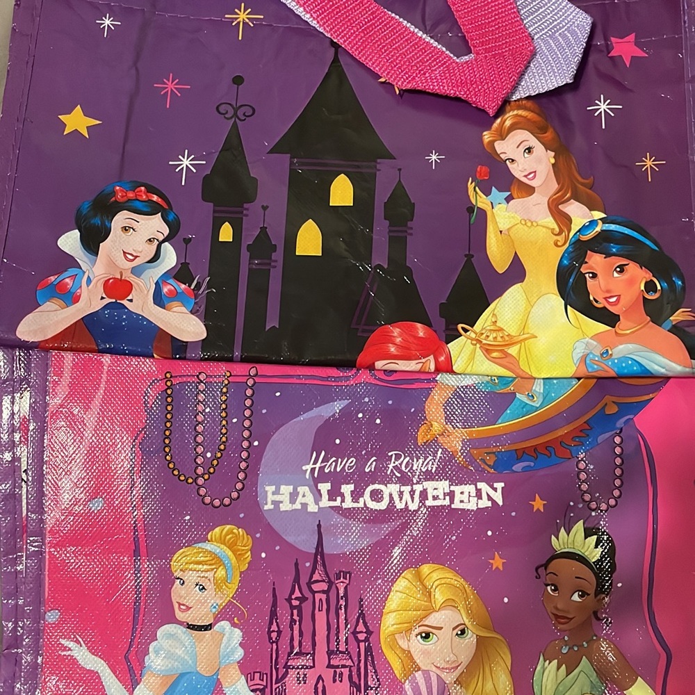 Disney princess Halloween bags